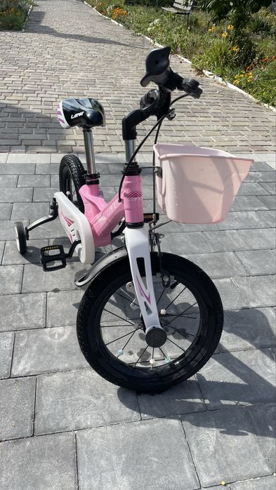 Велосипед для дівчинки 14 дюймів - 2-5 років.