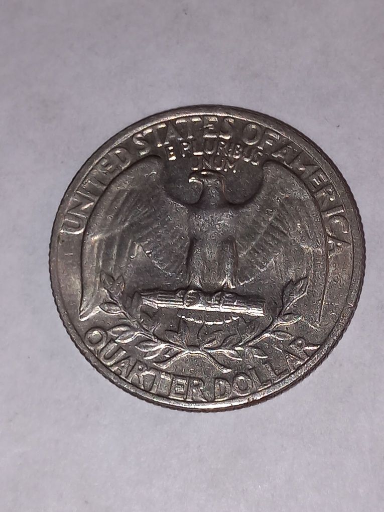 Moeda quarter dollar 1967
