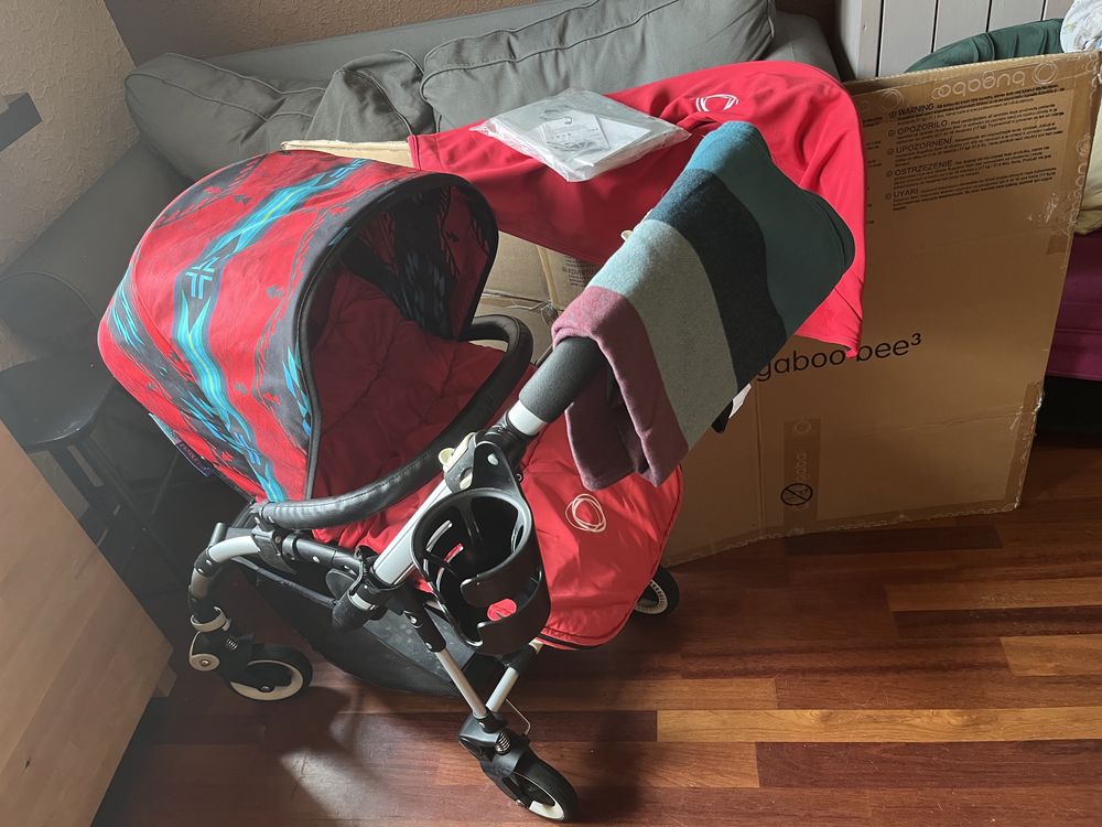 Bugaboo bee 3 dodatki zestaw kubek limited edition