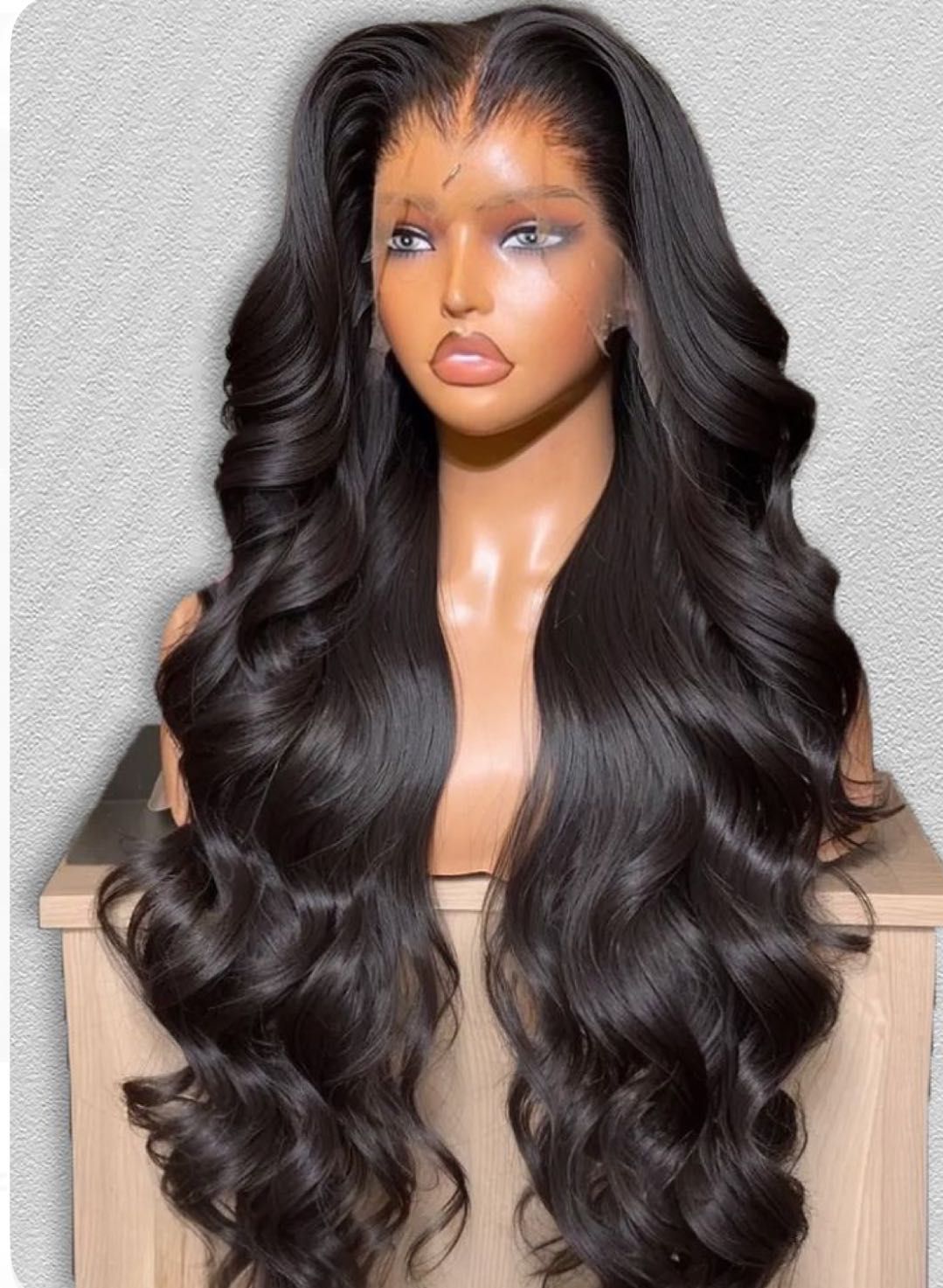 Professional frontal lace installation+ Raw human hair wigs and bundle