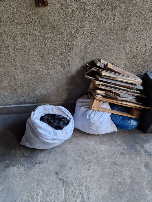 Węgiel orzech opał tanio + rozpałka (ok. 70kg)