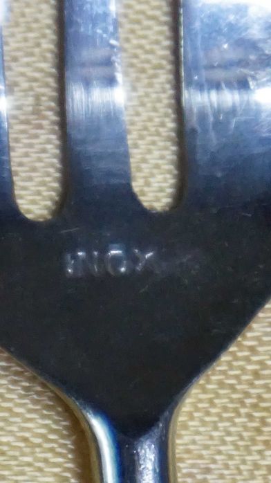 Stare w etui widelce do ciasta  sztućce