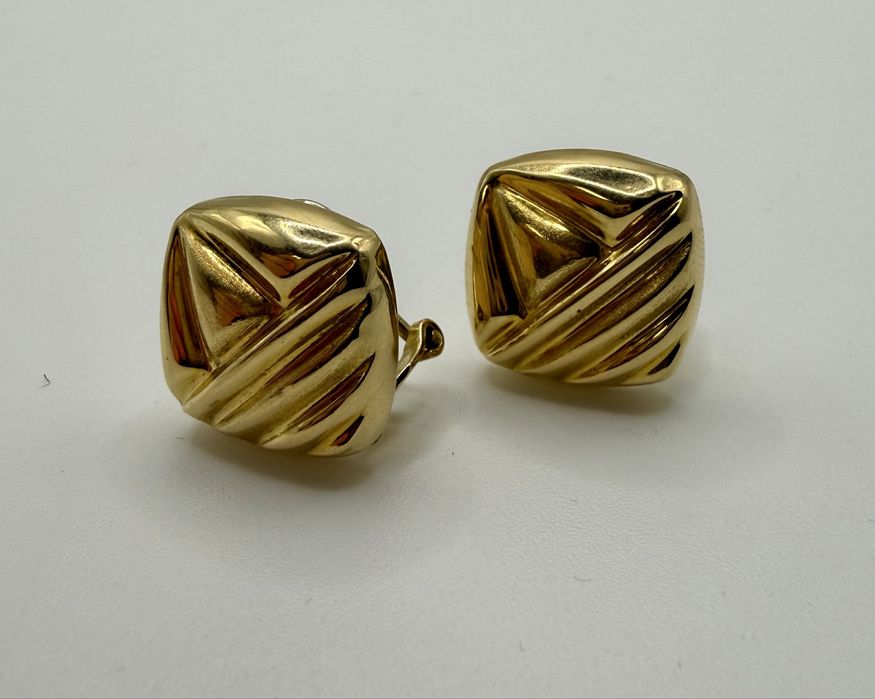 Złote kolczyki 5,6g 585 - SPOKO LOMBARD łódź skup złota