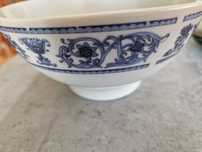 Tigela de macarrão porcelana chinesa vintage