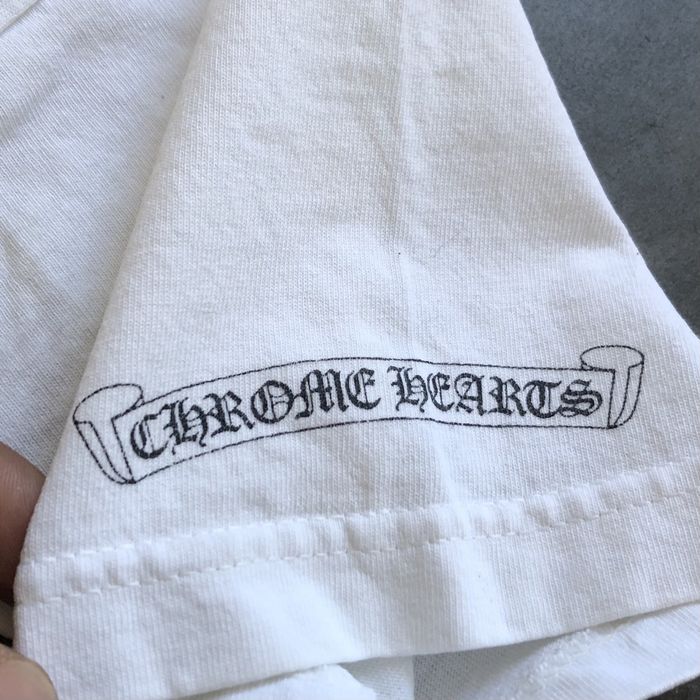 T-shirt Vintage Chrome Hearts Rara