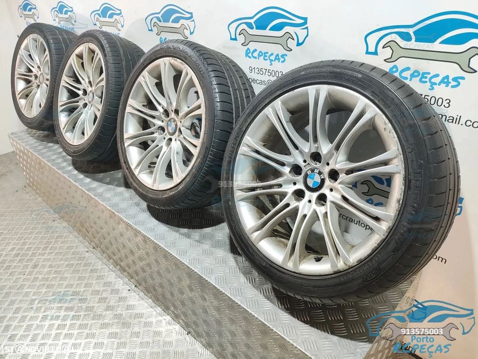 Jantes 18&quot; BMW Serie 5 Pack M - 8J | ET20 | 5x120 - E60 | E61 - Style 135M - 18 Polegadas | E46 | E90 | E91 | E92 | E87 | E81 E88 | E82 | Pneus | 245/40/18 | 36118036570 | 8036570 | 5 x 120