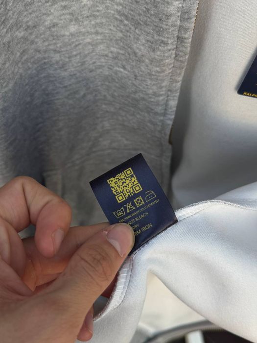 Зіп-Худі Polo Ralph Lauren сіра зіпка Поло чоловіча Зипка Поло Ральф