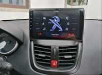 Rádio Peugeot 207 Android 2 din auto android