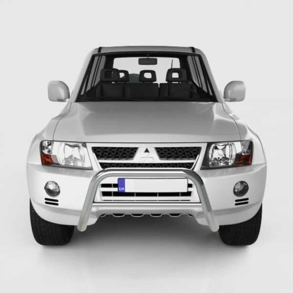 Кенгурятник  Mitsubishi Pajero Wagon III 2000 - 2006  Защита передняя