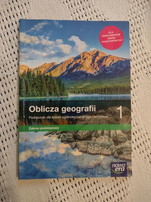Podręcznik do geografii klasa pierwsza liceum poziom podstawowy
