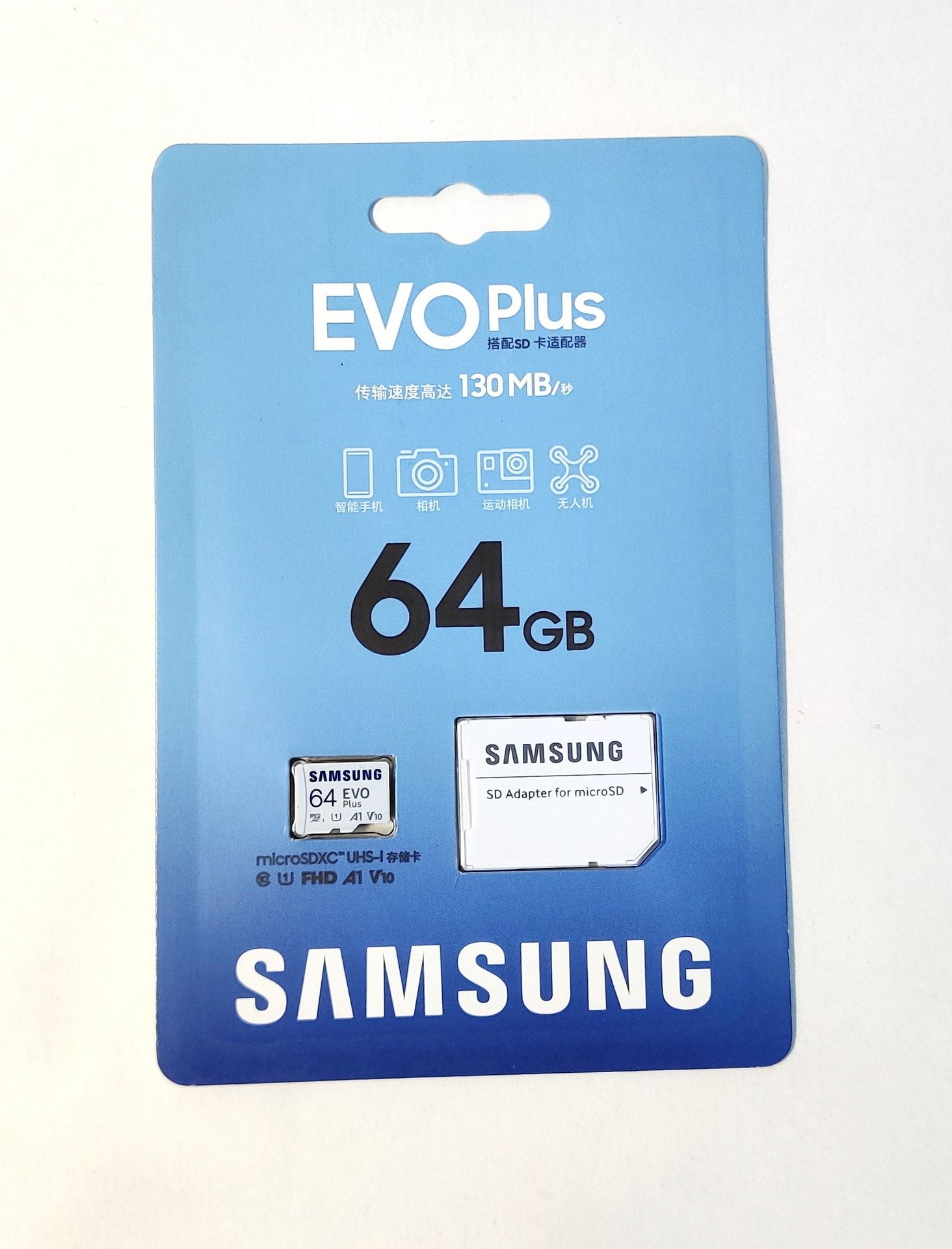 карта памяти microSD Samsung EVO Plus 64GB оригинал 100%