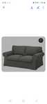 Sofa szara ikea z możliwością spania