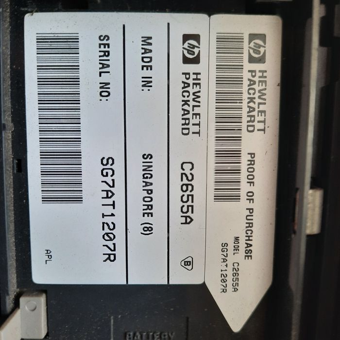 HP DeskJet340 портативний принтер.Без батареї.