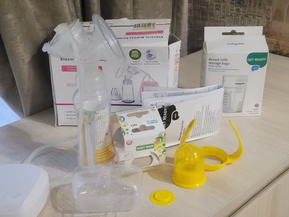 Електричний молоковідсмоктувач(молокоотсос) Electric Breast+ПОДАРУНОК