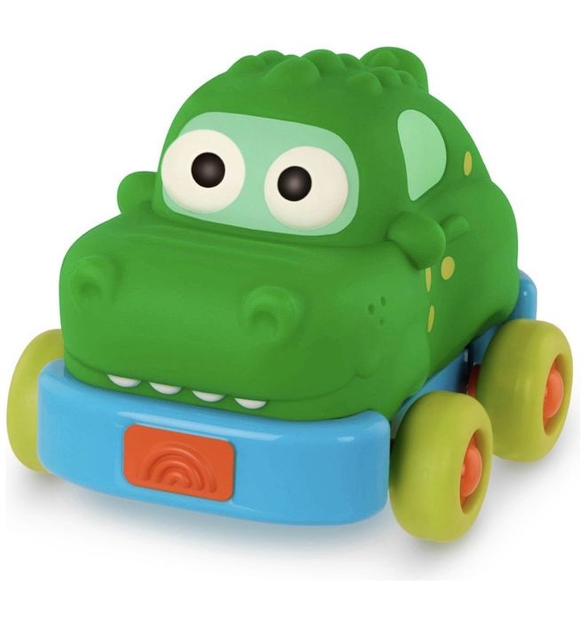 НАБІР 3 інерційні машинки Батат Battat Сафарі Сафари крокодил зебра