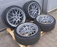 BBS RX501 8,5x18 ET32 5x1112 + opony 225/40 + adaptery 5x100
