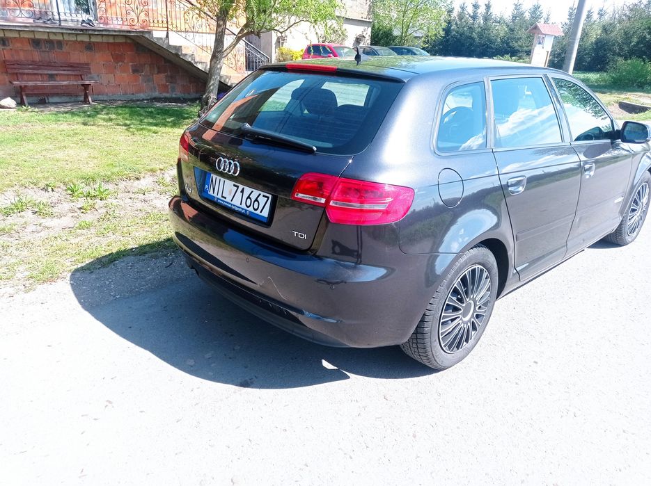 Audi a3 1,6tdi 2012r opłacone zamiana