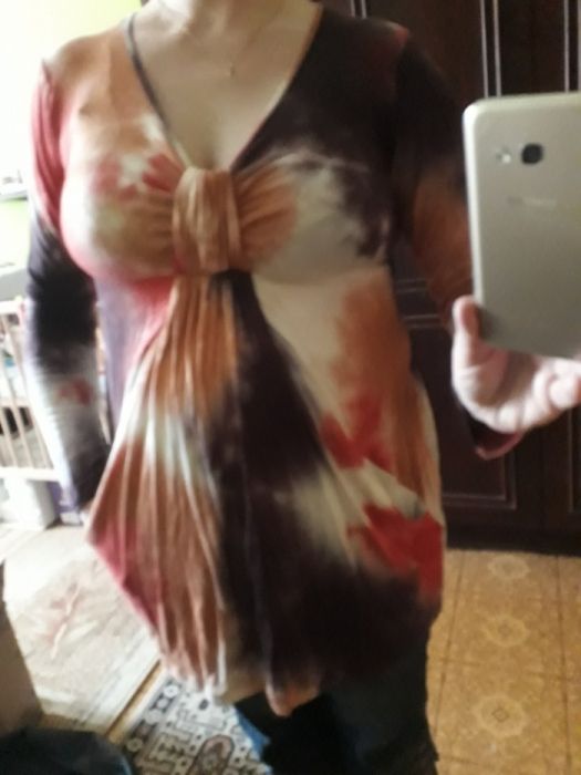 Bluzka ciążowa tunika