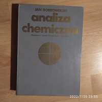 książka Analiza chemiczna 1976 Jan Dobrowolski