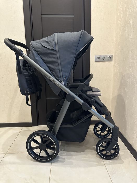 Універсальна коляска 2 в 1 espiro bueno 2022 (graphite marble)