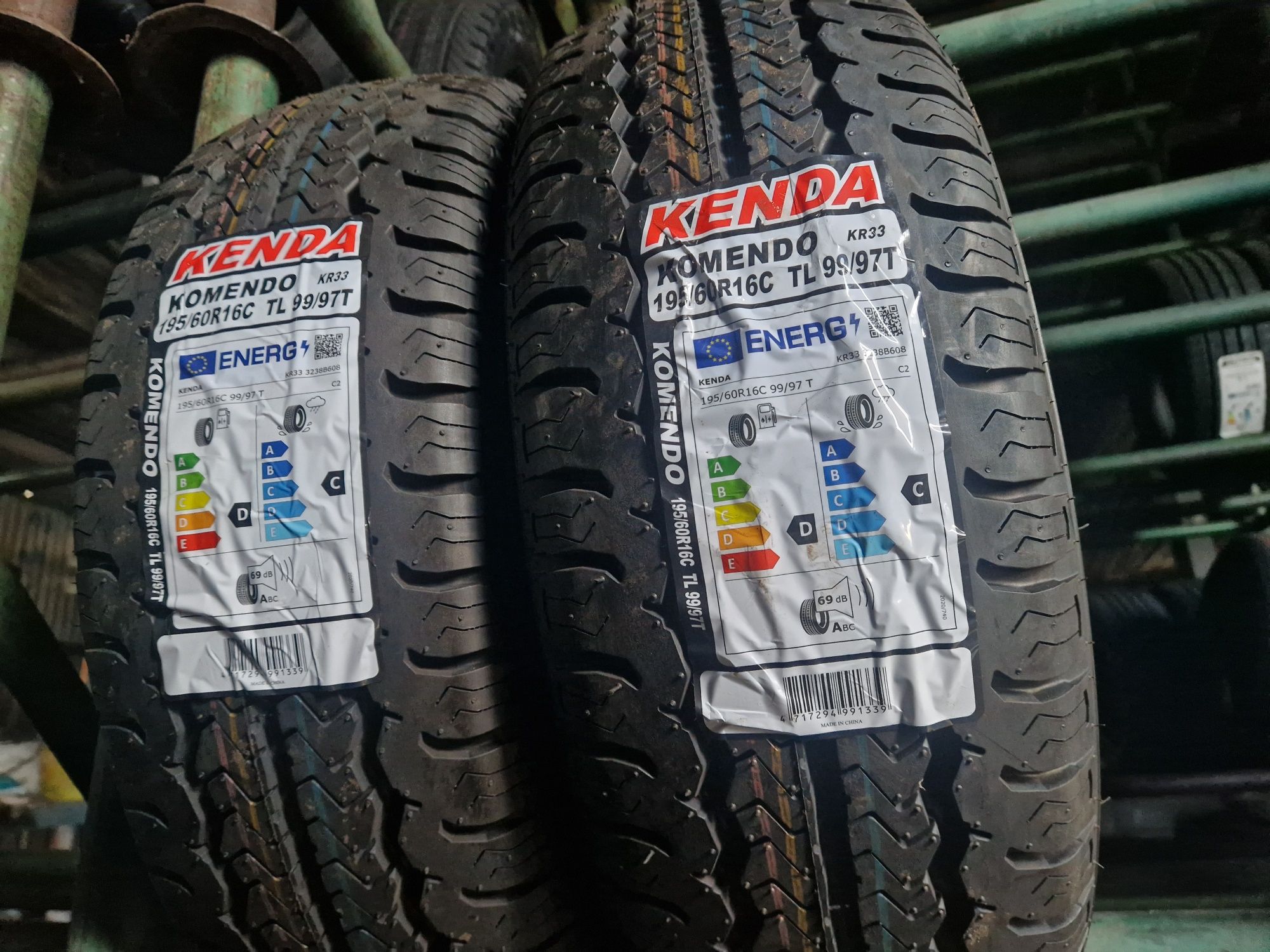 Nowe opony letnie 195/60R16C KENDA KR33 Dostawcze Wzmacniane Wyprzedaż