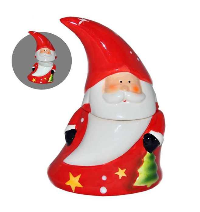 CERAMICZNE pudełko, puzderko na słodycze biżuterię dekoracja święta