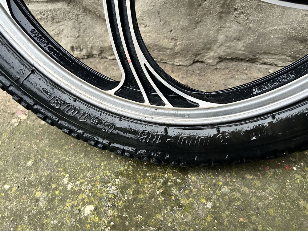 Колесо переднє в зборі диск титан viper lifan spark 125 150