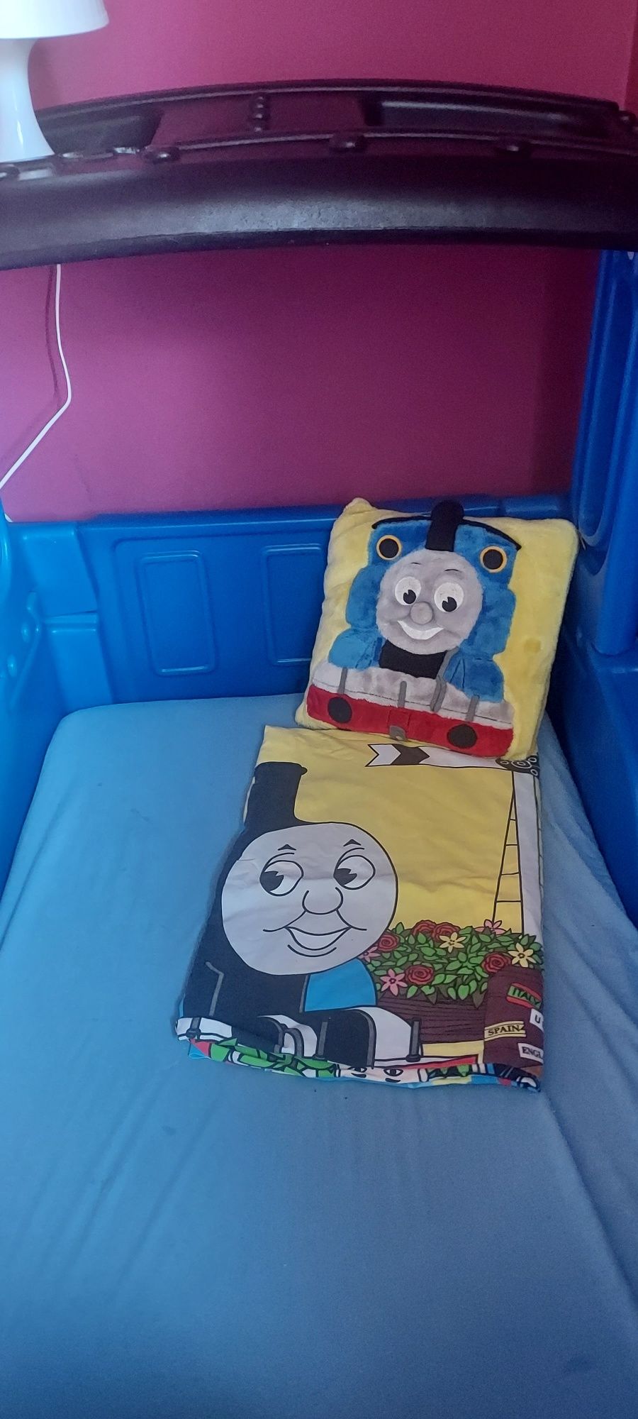 Łóżko łóżeczko thomas tomek pociąg  130x70