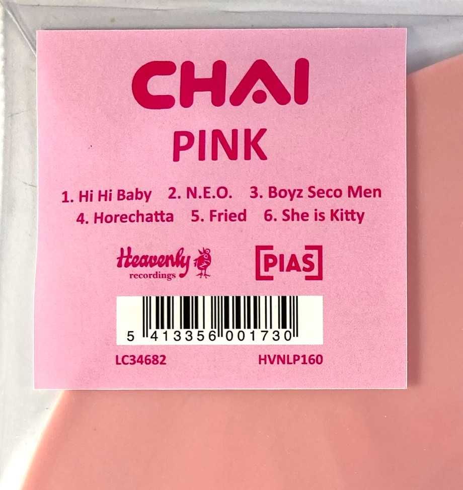 Вінілова платівка Chai - Pink (2018) EP, Limited, Pink vinyl