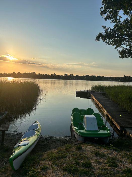 Domek nad jeziorem Głuszyńskim (150 m od jeziora ) Kajak , rower wodny