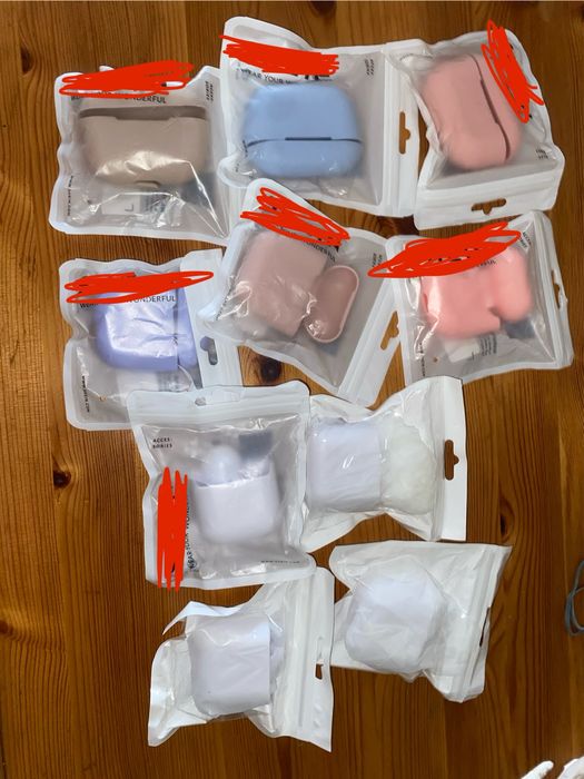 Capas Silicone Airpods e Airpods pro