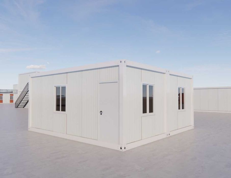 HIT! 6x6m 36m2 Kontener Biurowy GRANDE Socjalny Magazynowy Budowlany