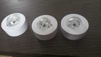 Lampki Led disco 3 szt