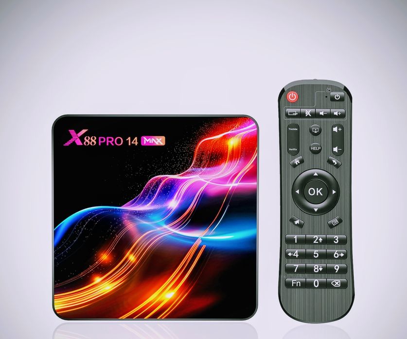 TV box X88 pro Android 14,4GB/32 GB nova