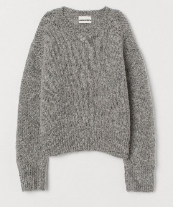 Светрик  H&M вільного крою з натуральної альпаки та вовни