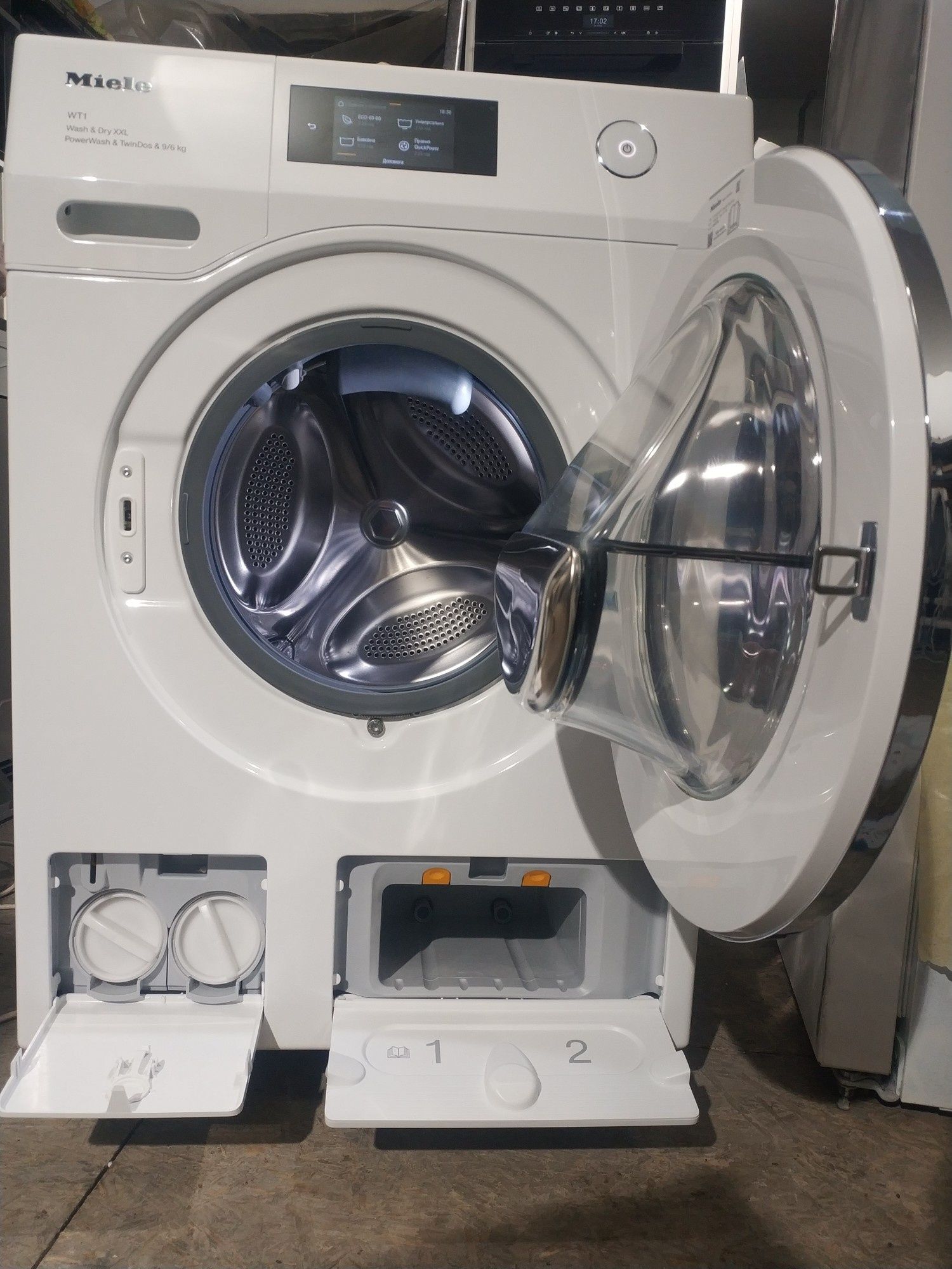 Самая крутая стиральная сушильная машина 2в1 Miele WTW 870