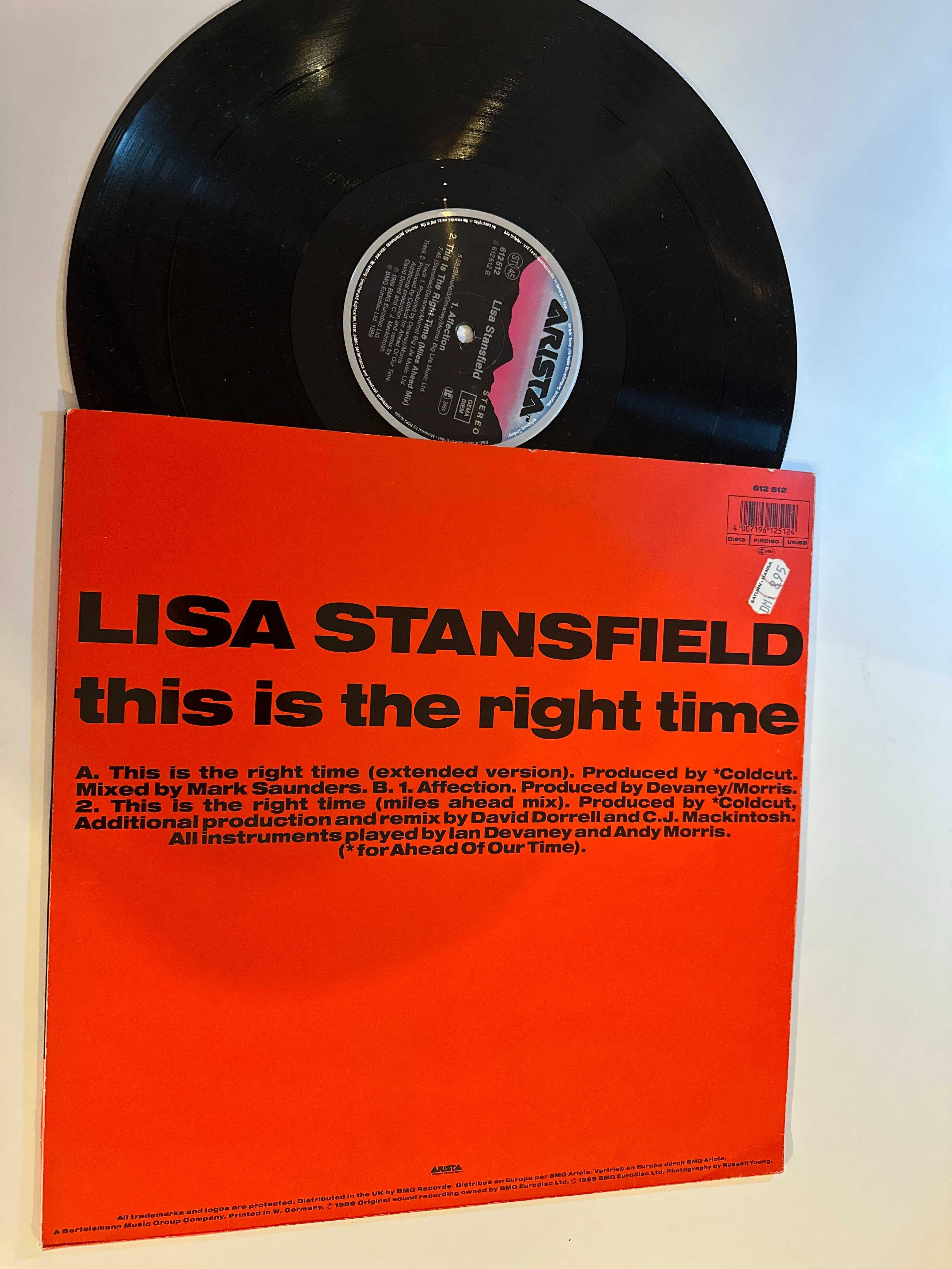 Lisa Stansfield–This Is The Right  LP Winyl (A-55)