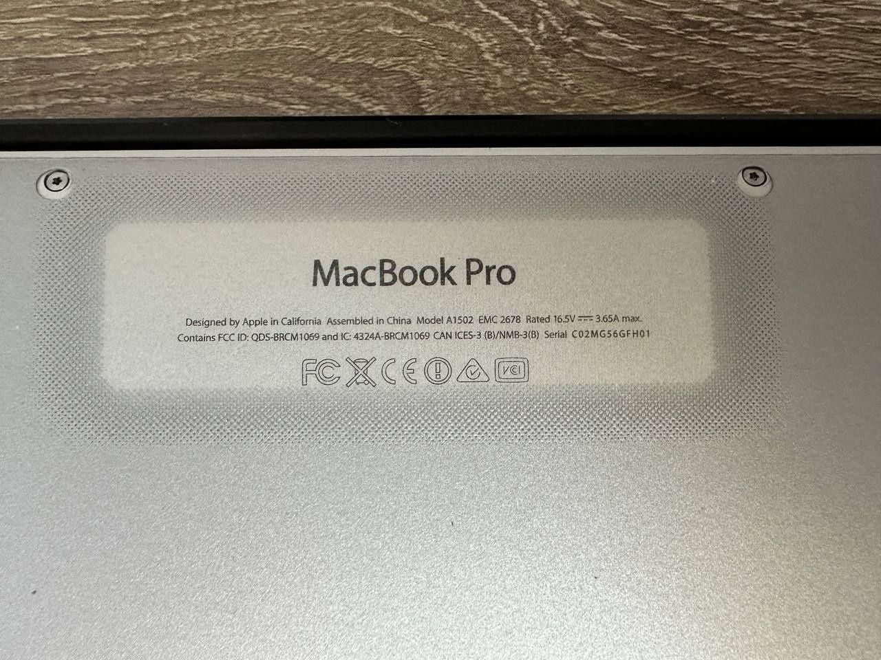 Apple macbook pro 2013, retina, 512 ssd, 8gb ram