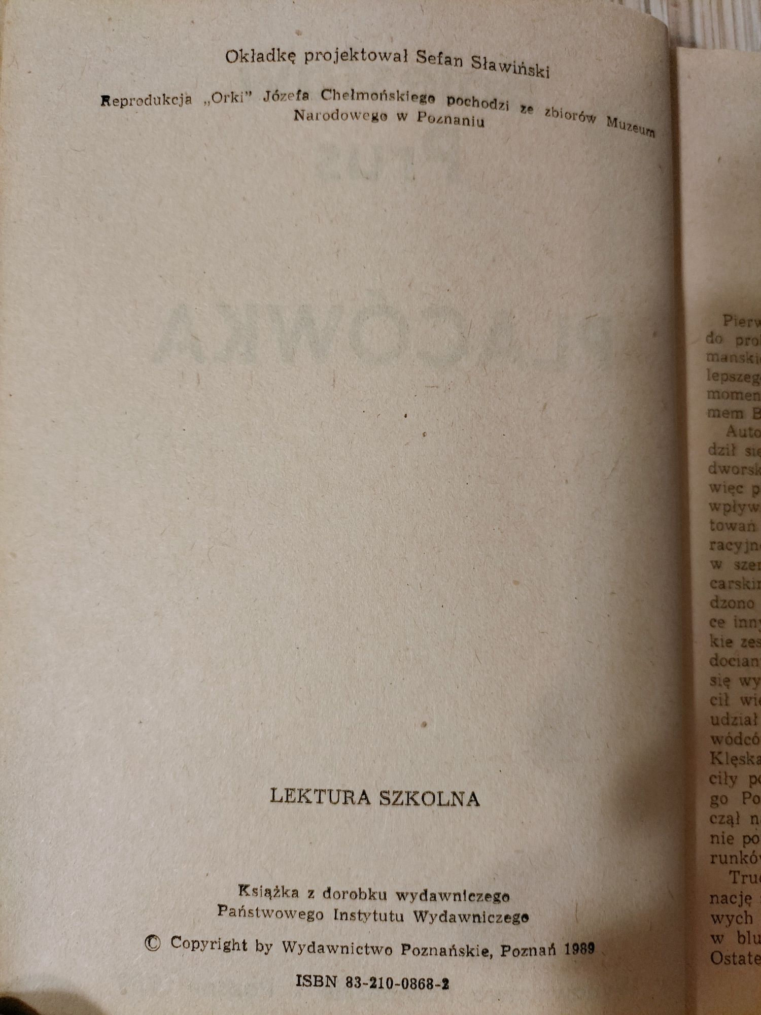 Placówka, autor Bolesław Prus