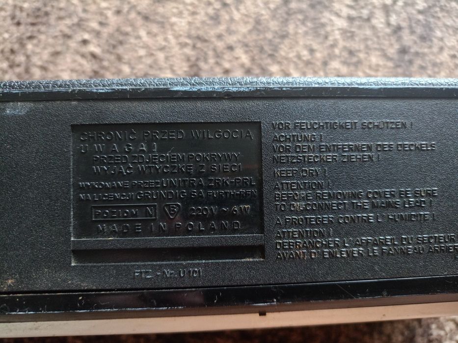 UNITRA ZRK/Grundig RB 3200 Automatic/ Radiomagnetofon z UKF ,PL, dobry