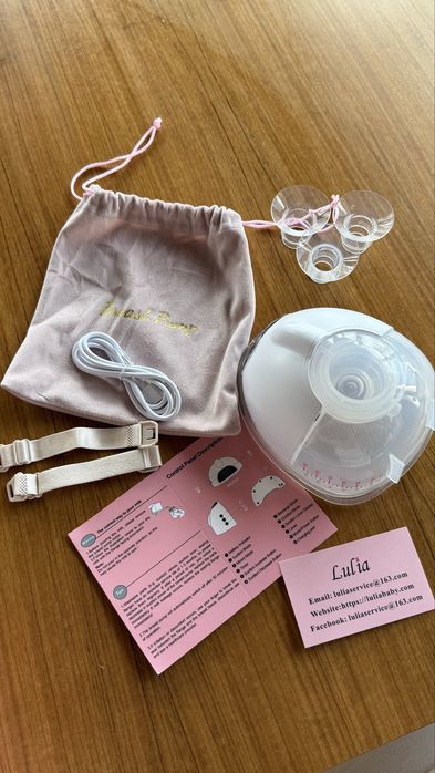 Bomba extratora de leite portátil Lulia