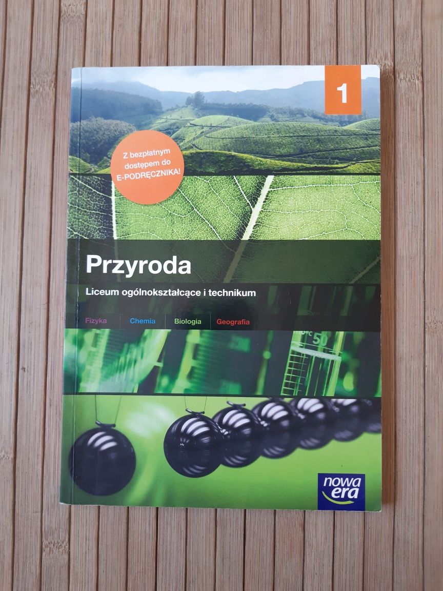 Przyroda 1, podrecznik do liceum i technikum, Nowa Era