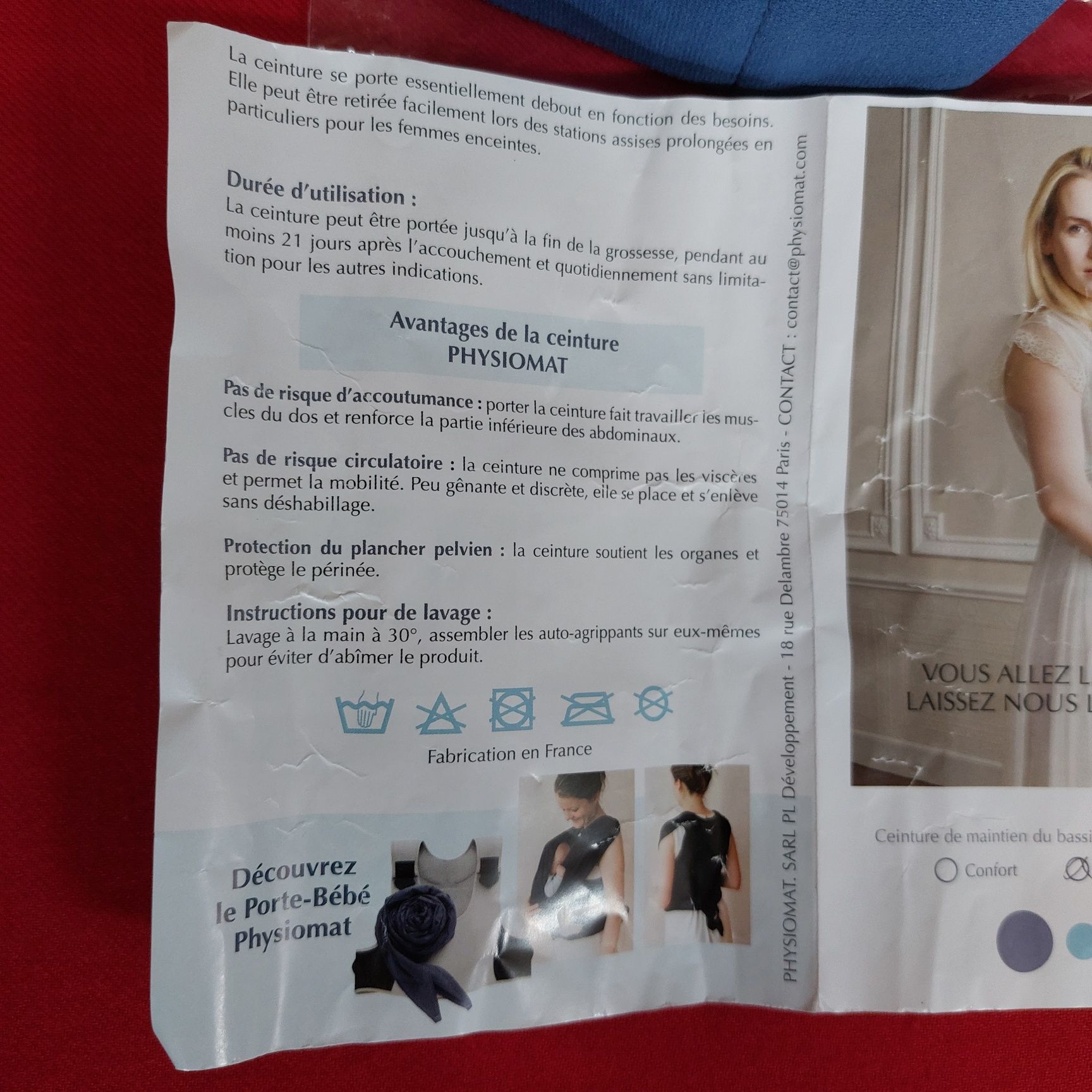Pas miednicowy dla kobiet w ciąży i po porodzie