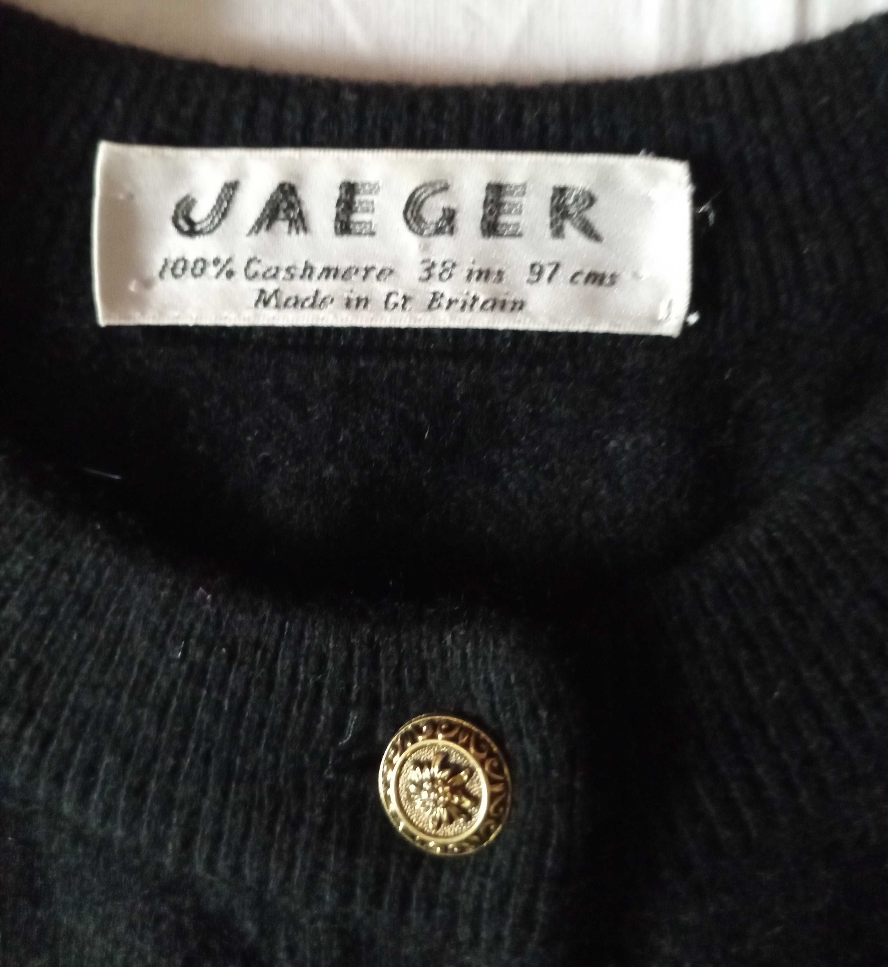 JAEGER Кадгиган, кофта, кашемір, в стилі CHANEL.