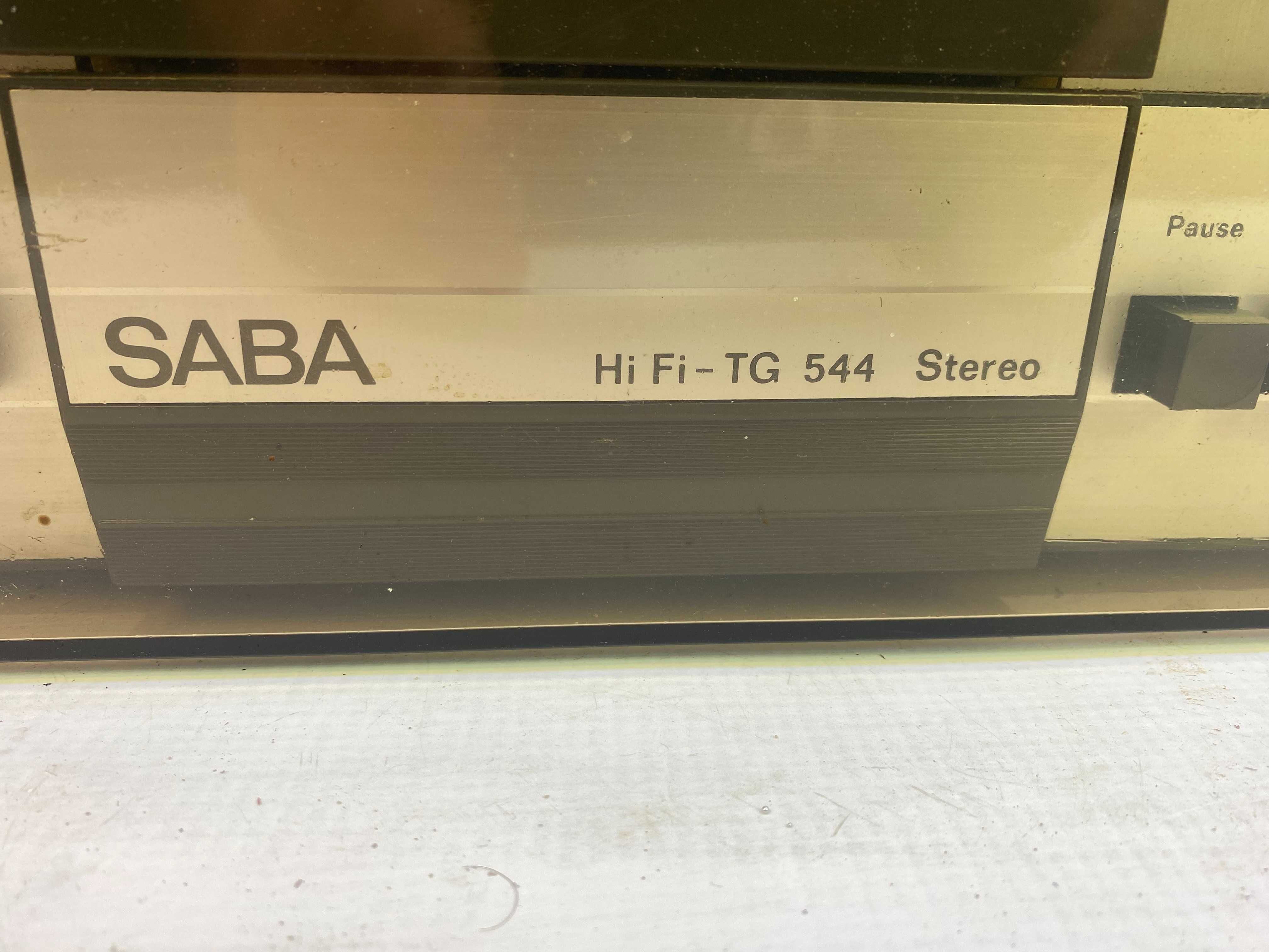 Magnetofon  szpulowy SABA hi fi TG544 /antyk/