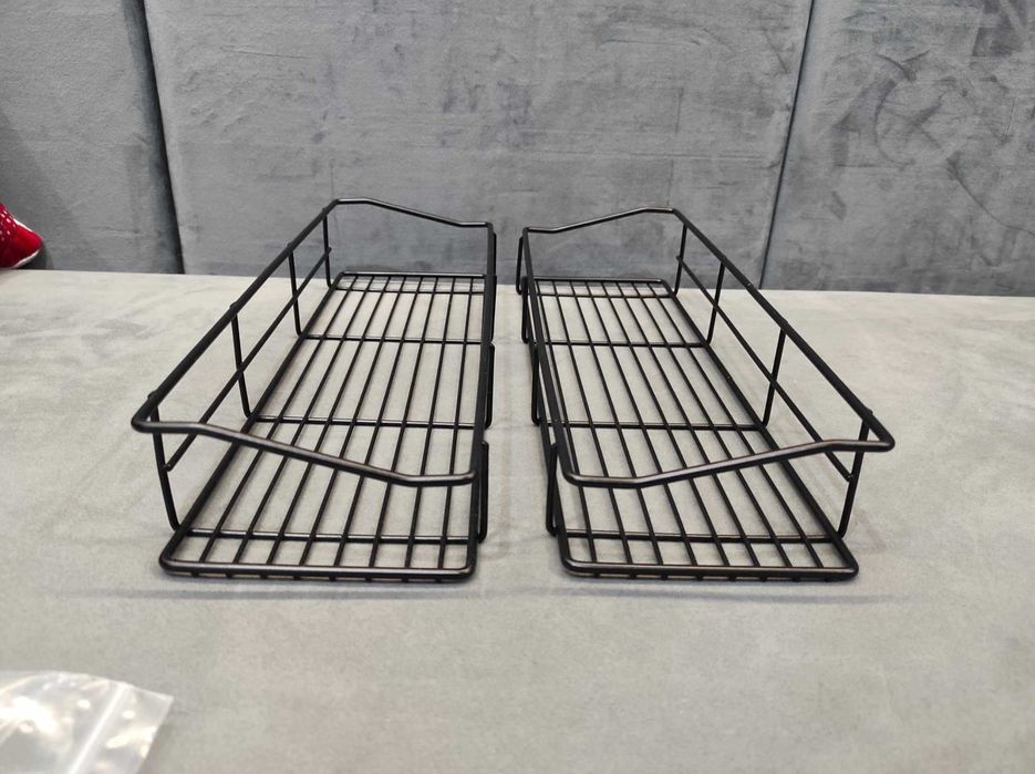 Półki kuchenne na przybory, sztućce komplet 2 szt. Organizer kuchenny