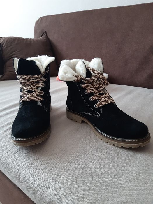 Жіночі черевики з натуральної замші