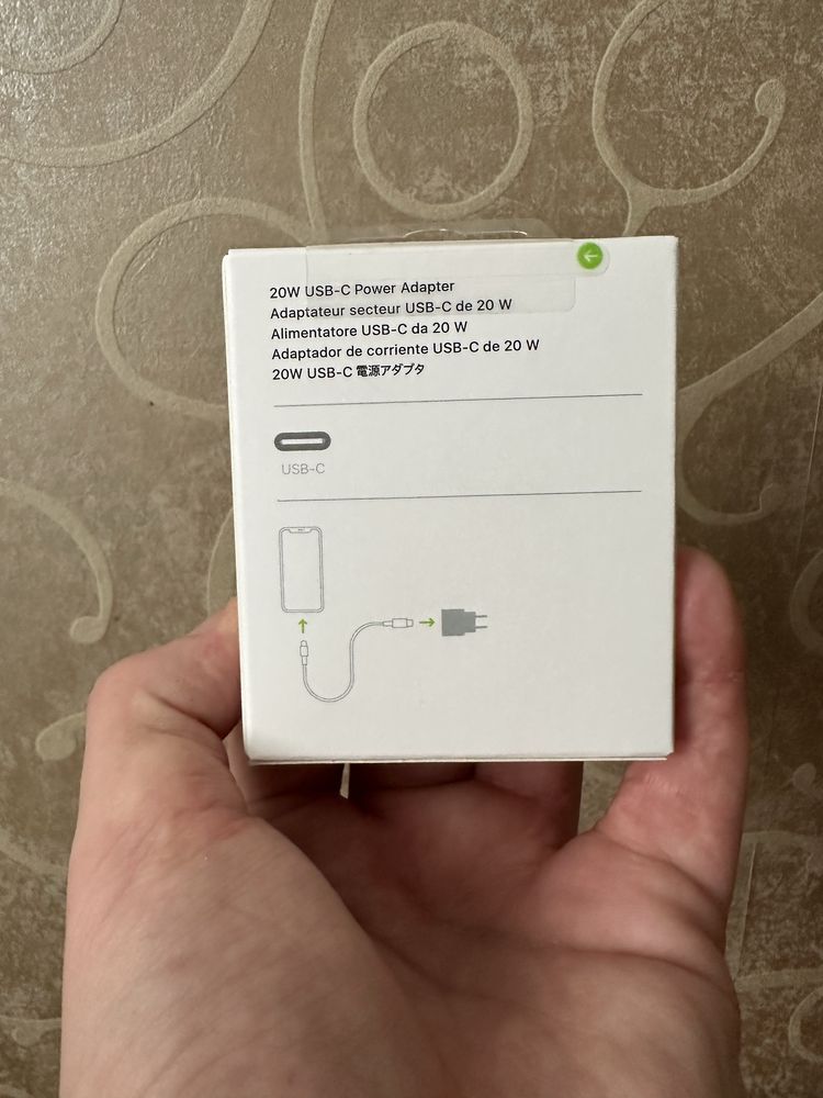 блок быстрая зарядка fast charger 20w адаптер apple original