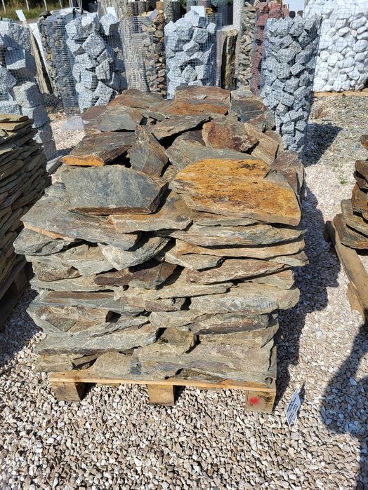 Łupek murowy księżycowy kamień murowy na ogrodzenia skalniak murek