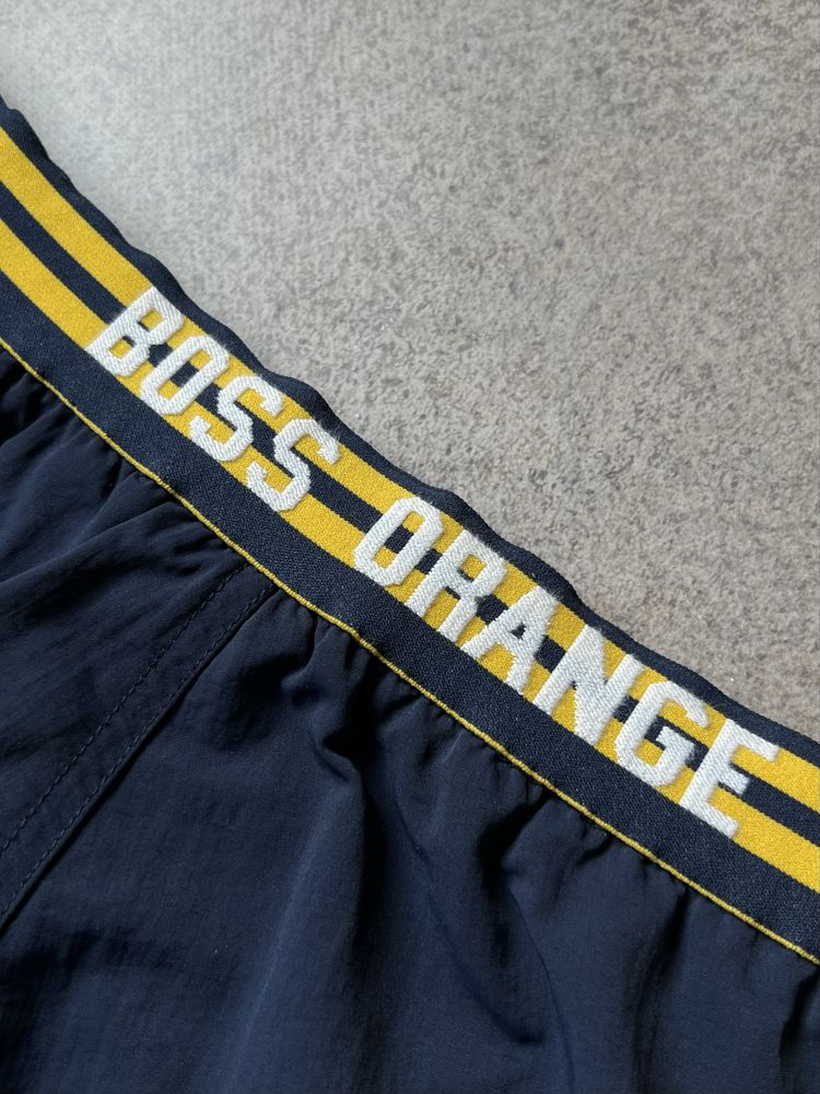 Чоловічі сині шорти Hugo Boss оригінал розмір L